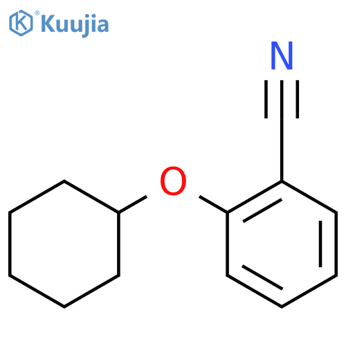 2-cyclohexyloxybenzonitrile structure