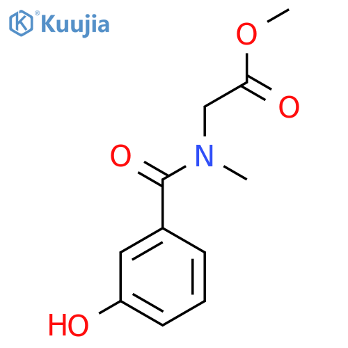 Methyl 2-1-(3-Hydroxyphenyl)-N-methylformamidoacetate structure