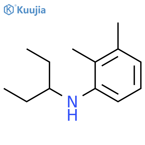 2,3-dimethyl-N-(pentan-3-yl)aniline structure