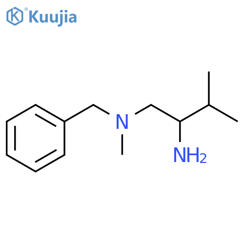 (2-Amino-3-methylbutyl)(benzyl)methylamine structure