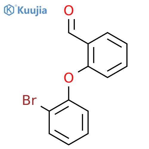 2-(2-Bromophenoxy)benzaldehyde structure