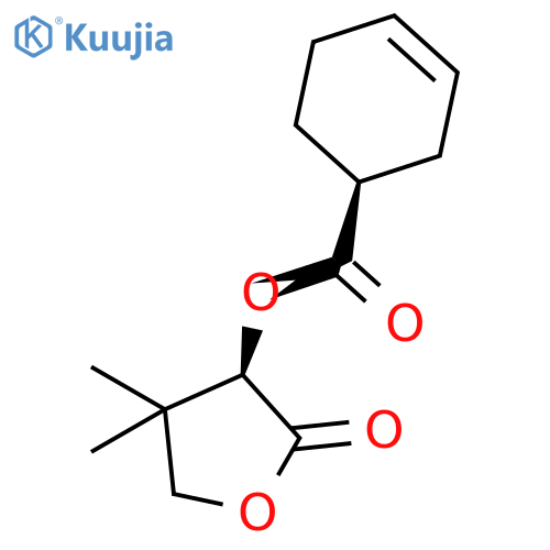 3-Cyclohexene-1-carboxylic acid (R)-pentalactone ester structure