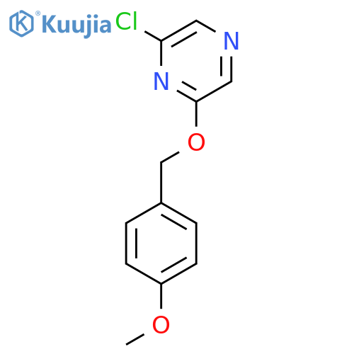 2-Chloro-6-(4-methoxybenzyloxy)pyrazine structure