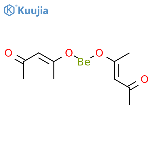Beryllium Acetylacetonate structure
