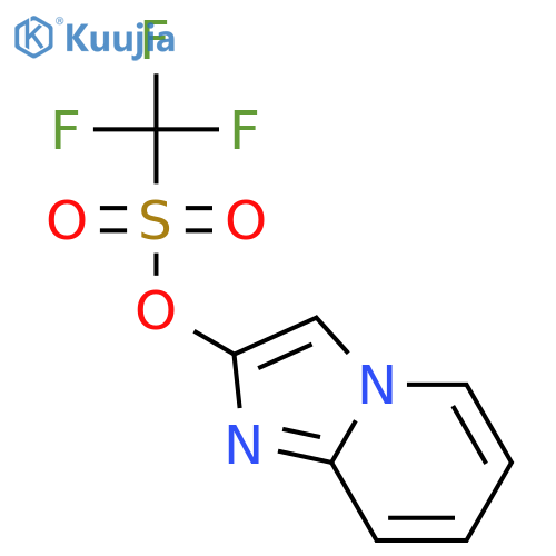 Imidazo1,2-apyridin-2-yl Trifluoromethanesulfonate structure