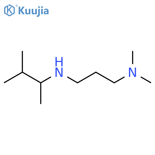 3-(dimethylamino)propyl(3-methylbutan-2-yl)amine structure