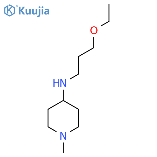 N-(3-Ethoxypropyl)-1-methylpiperidin-4-amine structure