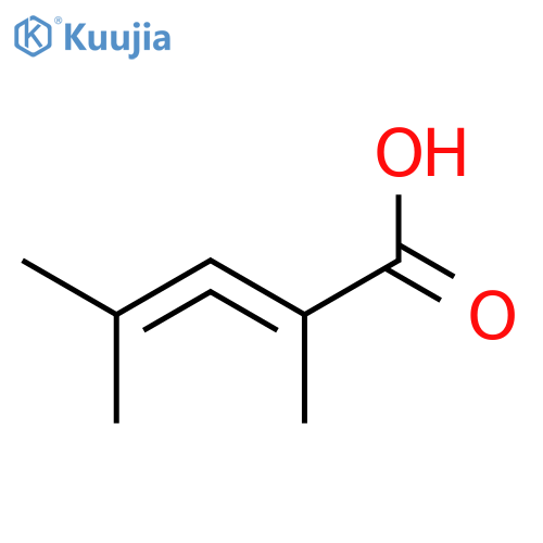 2,3-Pentadienoic acid, 2,4-dimethyl- structure