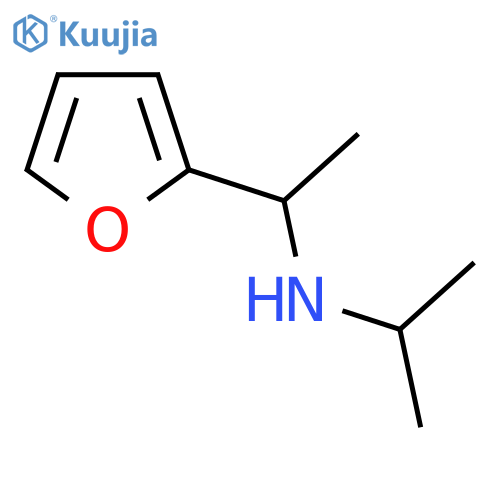 [1-(Furan-2-yl)ethyl](propan-2-yl)amine structure