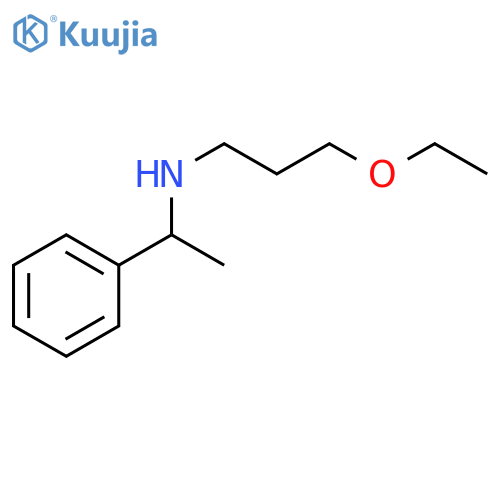 (3-ethoxypropyl)(1-phenylethyl)amine structure
