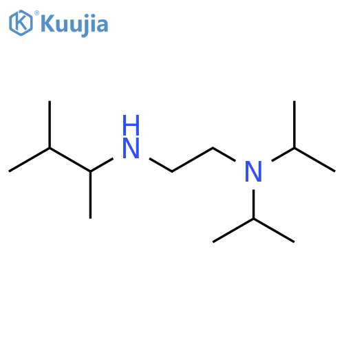 {2-bis(propan-2-yl)aminoethyl}(3-methylbutan-2-yl)amine structure
