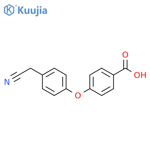 4-4-(Cyanomethyl)phenoxybenzoic Acid structure