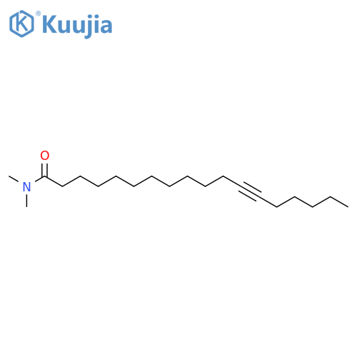 12-Octadecynamide, N,N-dimethyl- structure
