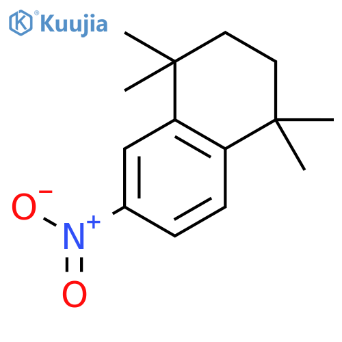 2-Nitro-5,5,8,8-tetramethyl-5,6,7,8-tetrahydronaphthalene structure