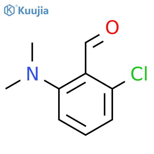 2-Chloro-6-(dimethylamino)benzaldehyde structure