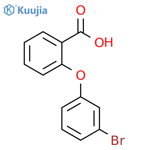 2-(3-bromophenoxy)benzoic acid structure