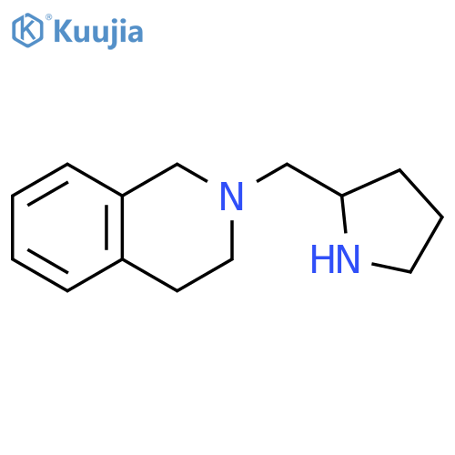 2-(pyrrolidin-2-yl)methyl-1,2,3,4-tetrahydroisoquinoline structure
