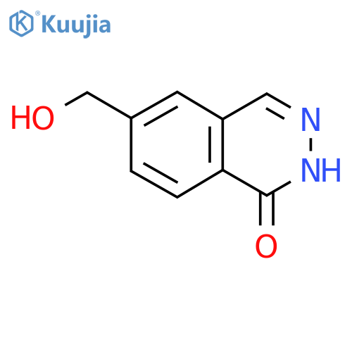 1(2H)-Phthalazinone, 6-(hydroxymethyl)- structure