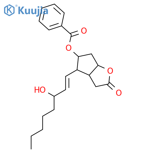 2H-Cyclopenta[b]furan-2-one, 5-(benzoyloxy)hexahydro-4-[(1E,3S)-3-hydroxy-1-octenyl]-, (3aR,4R,5R,6aS)- structure