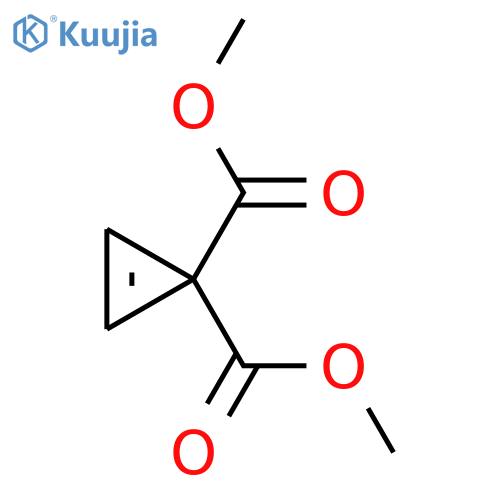 1,1-dimethyl cycloprop-2-ene-1,1-dicarboxylate structure