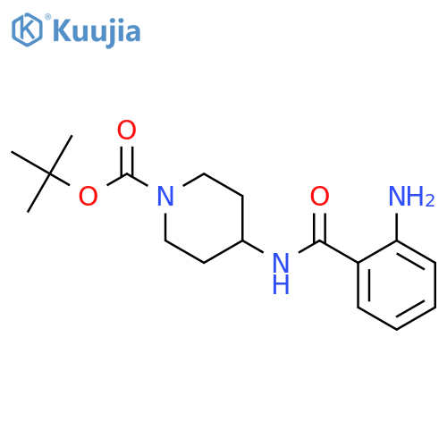 tert-Butyl 4-(2-Aminobenzene)amidopiperidine-1-carboxylate structure
