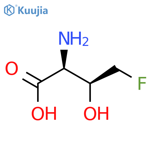Threonine, 4-fluoro-(9CI) structure