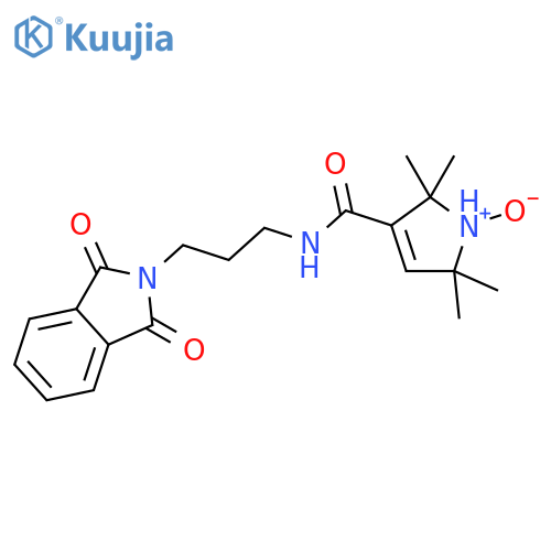 1H-Pyrrol-1-yloxy,3-[[[3-(1,3-dihydro-1,3-dioxo-2H-isoindol-2-yl)propyl]amino]carbonyl]-2,5-dihydro-2,2,5,5-tetramethyl-(9CI) structure