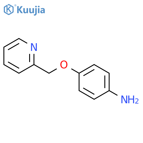 4-[(pyridin-2-yl)methoxy]aniline structure