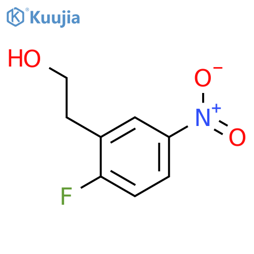 2-(2-Fluoro-5-nitrophenyl)ethanol structure