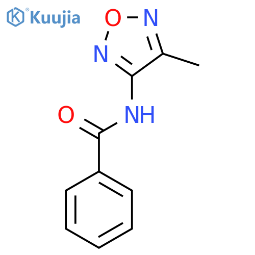 Benzamide, N-(4-methyl-1,2,5-oxadiazol-3-yl)- structure