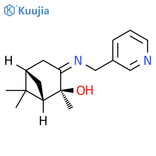 (1S,2S,3Z,5S)-2,6,6-Trimethyl-3-(3-pyridinylmethyl)imino-bicyclo3.1.1heptan-2-ol structure