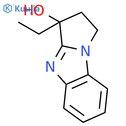 3-ethyl-2,3-dihydro-1H-Pyrrolo[1,2-a]benzimidazol-3-ol structure