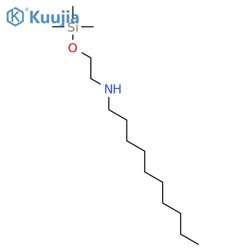 1-Decanamine, N-[2-[(trimethylsilyl)oxy]ethyl]- structure