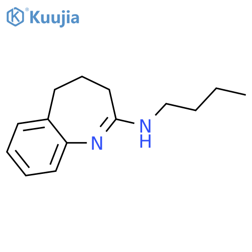 N-butyl-4,5-dihydro-3H-1-benzazepin-2-amine structure