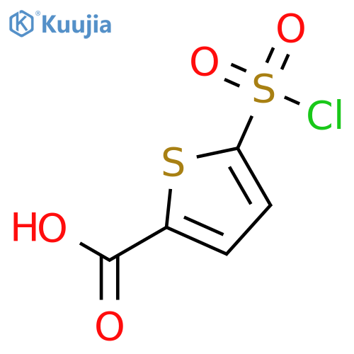 5-(Chlorosulfonyl)thiophene-2-carboxylic Acid structure
