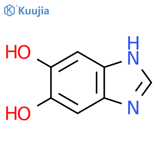 1H-Benzimidazole-5,6-diol(9CI) structure