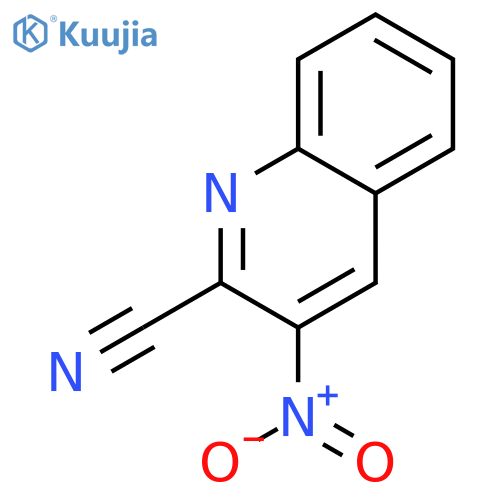 2-cyano-3-nitroquinoline structure