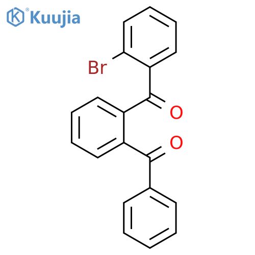 Methanone, (2-benzoylphenyl)(2-bromophenyl)- (9CI) structure