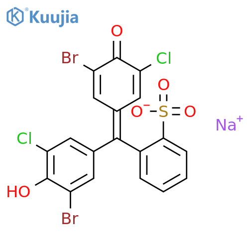 Bromochlorophenol Blue sodium salt structure