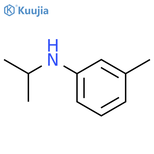 3-methyl-N-(propan-2-yl)aniline structure