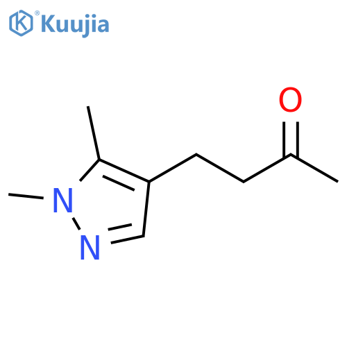 4-(1,5-Dimethyl-1H-pyrazol-4-yl)butan-2-one structure
