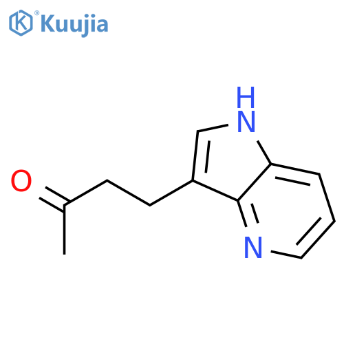 4-(1H-pyrrolo[3,2-b]pyridin-3-yl)-2-Butanone structure