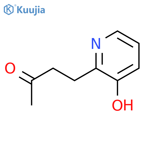 4-(3-hydroxy-2-pyridinyl)-2-Butanone structure