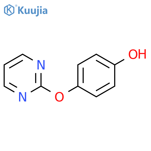 4-(pyrimidin-2-yloxy)phenol structure