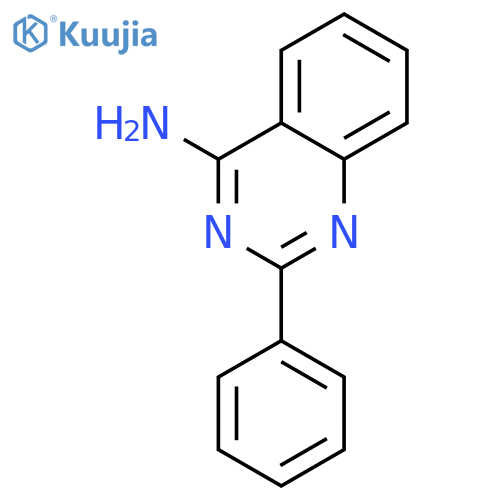 4-Quinazolinamine,2-phenyl- structure
