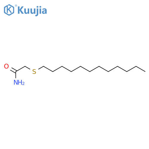Acetamide,2-(dodecylthio)- structure