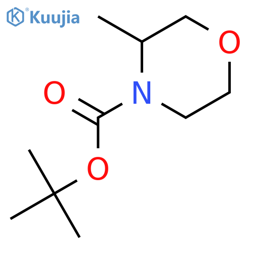 tert-butyl (3S)-3-methylmorpholine-4-carboxylate structure