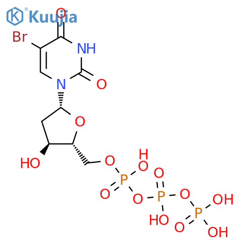 5-BrdUTP sodium salt structure