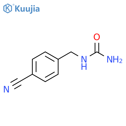 [(4-CYANOPHENYL)METHYL]UREA structure
