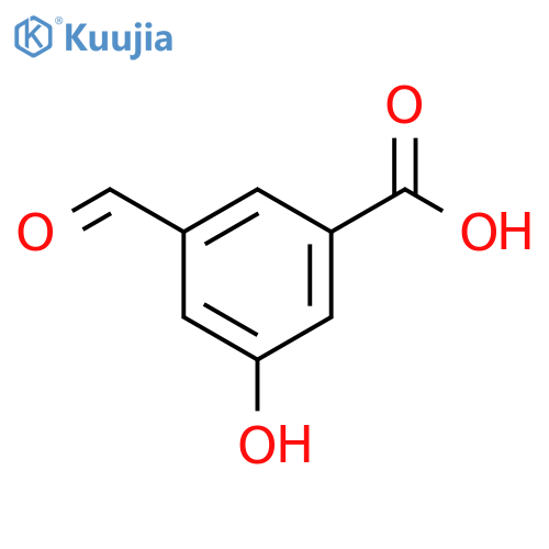 3-formyl-5-hydroxybenzoic acid structure